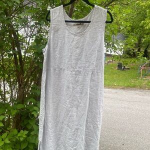 FLAX linen maxi dress